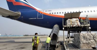 Delmos Aviation transports second lot of oxygen concentrators from Russia for Rajasthan government